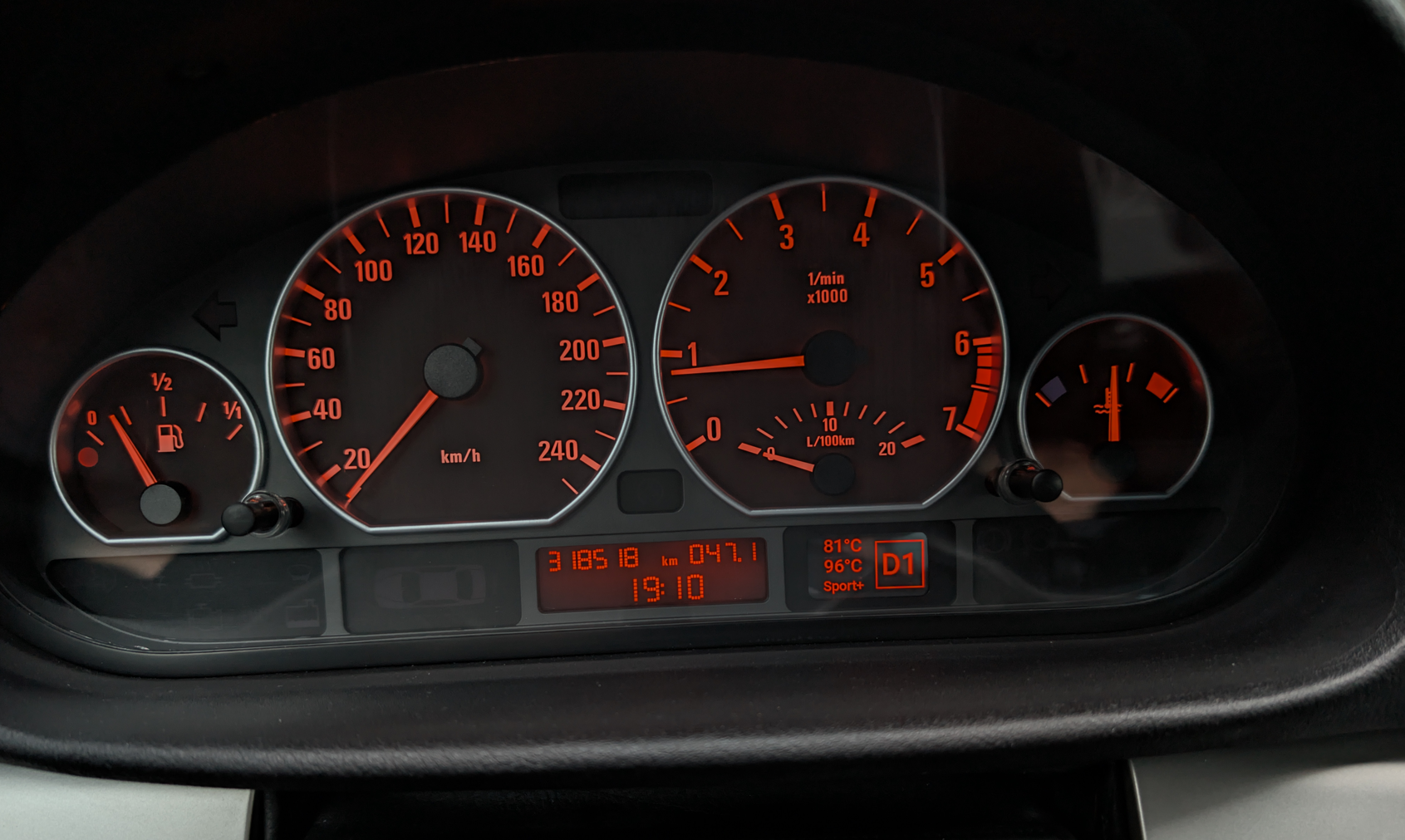 EGS Bridge LCD w BMW E46